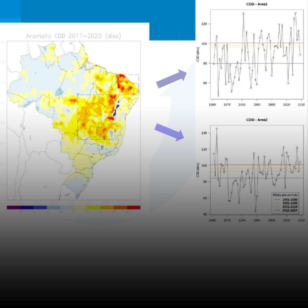 Em 60 anos, média de dias seguidos sem chuva aumenta de 80 para 100 no Brasil, aponta estudo do INPE