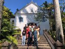 Aula da Academia no Centro Cultural Sítio Roberto Burle Marx