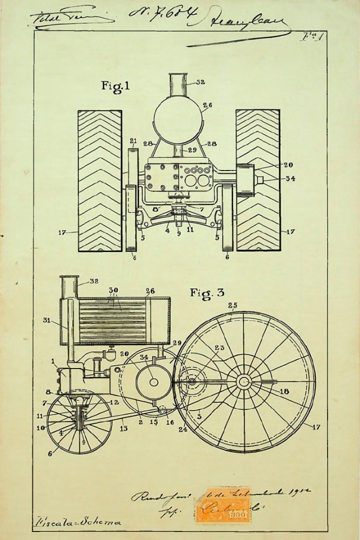 Patente 7604 - Henry Ford