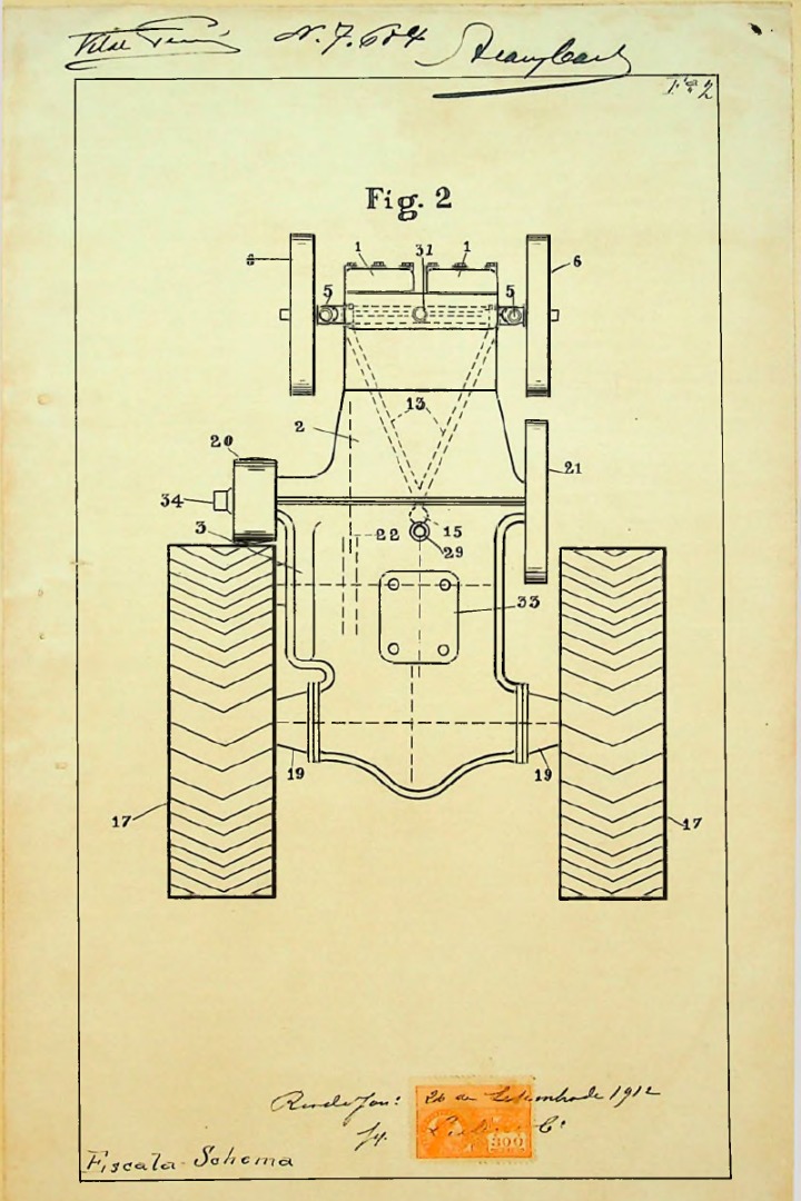 Patente 7604 - Henry Ford