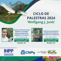 Ciclo Wolfgang J. Junk: próxima atividade contará com duas palestras