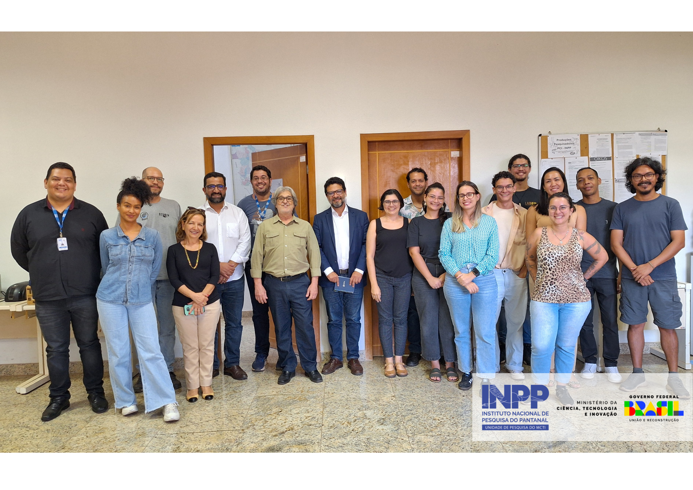 Na tarde da última quarta-feira, dia 26 de junho, o INPP recebeu a visita do Sr. Rubens Tavares Diniz