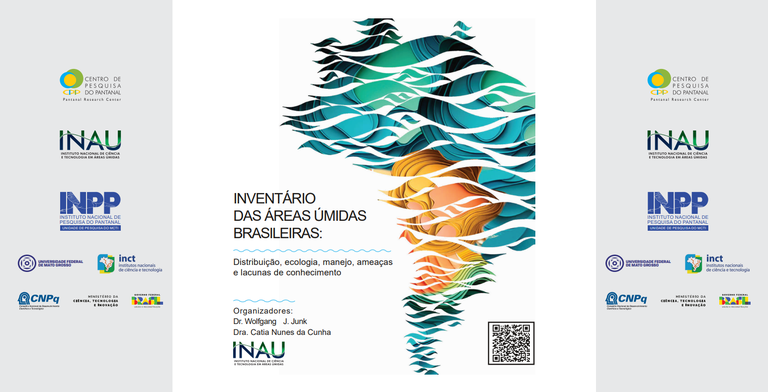 Inventário das Áreas Úmidas Brasileiras: Distribuição, ecologia, manejo, ameaças e lacunas de conhecimento