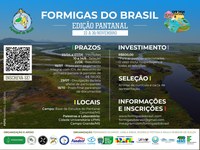 Pesquisador do INPP participa da edição Pantanal do Curso Formigas do Brasil