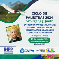 Próxima atividade do Ciclo de Palestras Wolfgang J. Junk abordará a importância dos bivalves