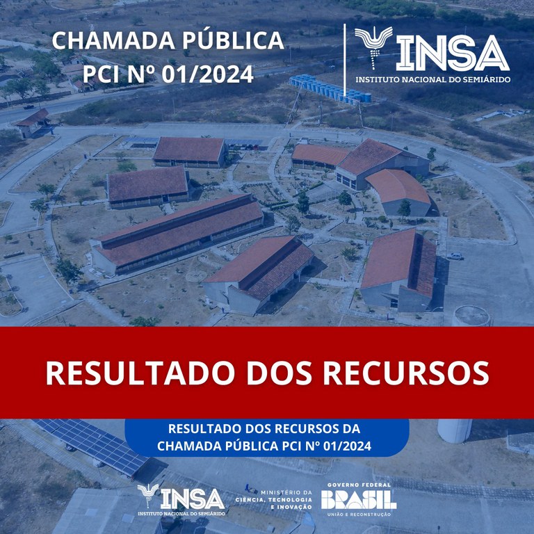 01032024 Chamada Pública Nº 012024 - Resultado Recursos