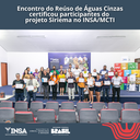 22112024 Encontro do Reúso de Águas Cinzas certificou participantes do Siriema