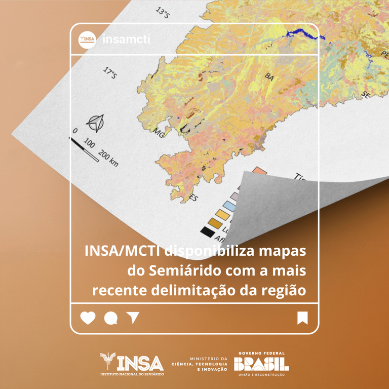 22082024 INSAMCTI disponibiliza mapas do Semiárido com a mais recente delimitação da região