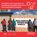 INSA/MCTI realiza capacitação de beneficiados do projeto Saneamento Rural Sustentável em Alagoas