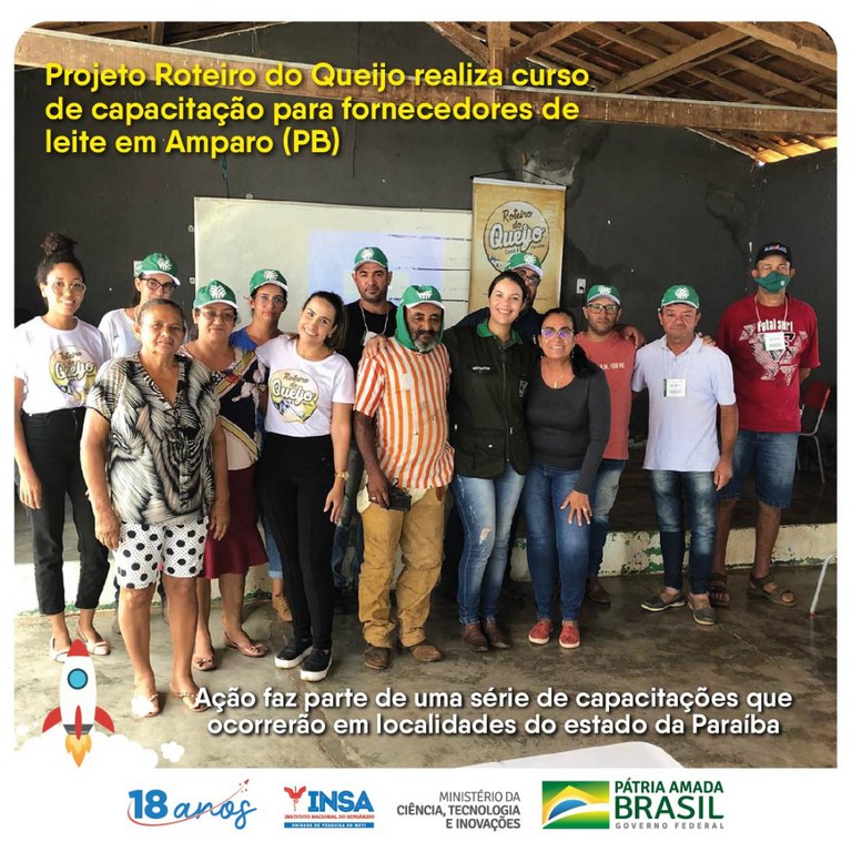 10052022 Projeto Roteiro do Queijo Artesanal realiza curso de capacitação para fornecedores de leite em Amparo (PB) 1.jpg