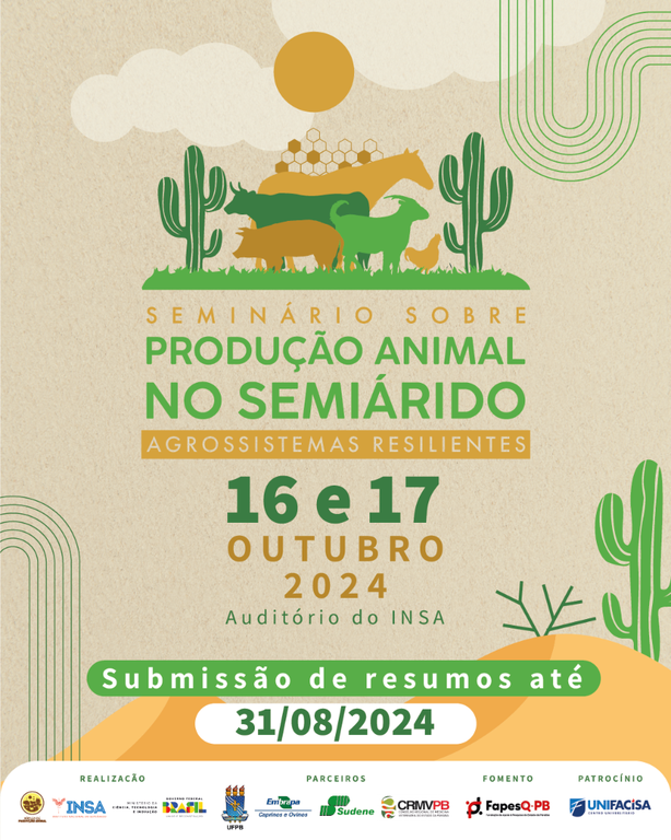 INSA/MCTI realiza Seminário sobre Produção Animal e Agroecossistemas Resilientes