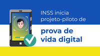 INSS inicia projeto-piloto de prova de vida digital