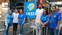INSS participou do Rua Cidadã Santa Ifigênia em São Paulo/SP