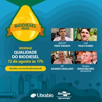 Biodiesel Week tem webinar com pesquisador do INT