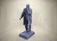 Escultura impressa em 3D com cinzas do Museu Nacional compõe exposição sobre Charles Darwin