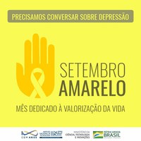 Setembro Amarelo | Mês dedicado à valorização da vida