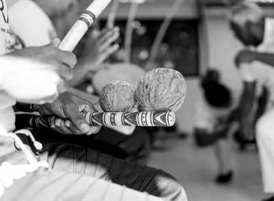 Agogô na roda de Capoeira 