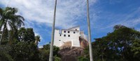 Conjunto do Convento da Penha, em Vila Velha (ES), recebe obras de manutenção