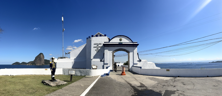 Fortaleza de Santa Cruz, no município de Niterói. (Foto: Ana Carla Pereira/Iphan) 