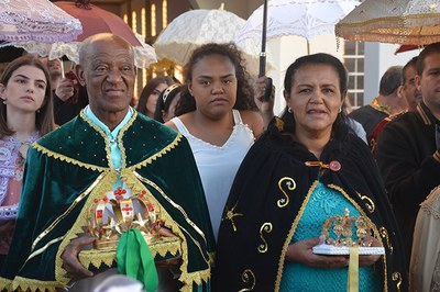 Reinado de Nossa Senhora do Rosário (Foto: Divulgação).