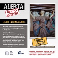 Escultura do século XVII é roubada no Paraguai