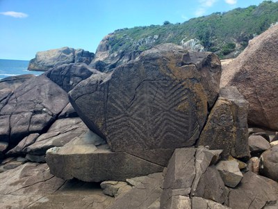 Pedra Ilha do Campeche (SC)