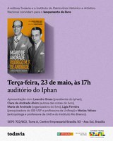 Lançamento do livro "Correspondência Anotada Mário de Andrade Rodrigo M. F. de Andrade"