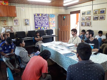 Reunião de elaboração e validação do Plano de Salvaguarda da Tava. Foto: Iphan