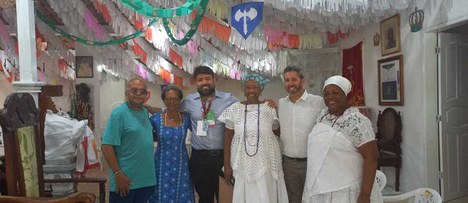 Visita ao Terreiro Casa Branca do Engenho Velho.