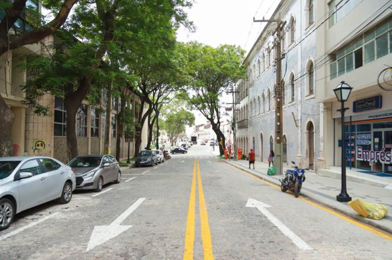 Ruas do entorno do Largo do Carmo foram revitalizadas.