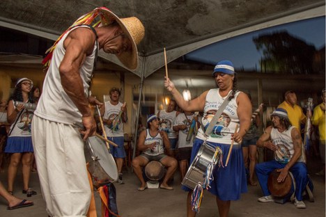 Despedida Cais da Barra-Mestre Bochecha e Beatriz Rego-Mestre Alcides e Mestre Honório