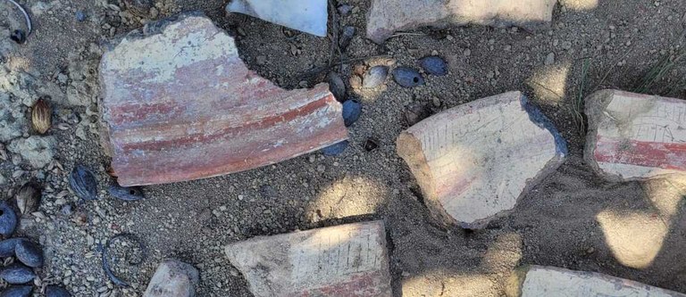 Cerâmicas indígenas Tupy encontradas em Barra do Mendes (BA)