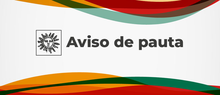 Aviso de Pauta