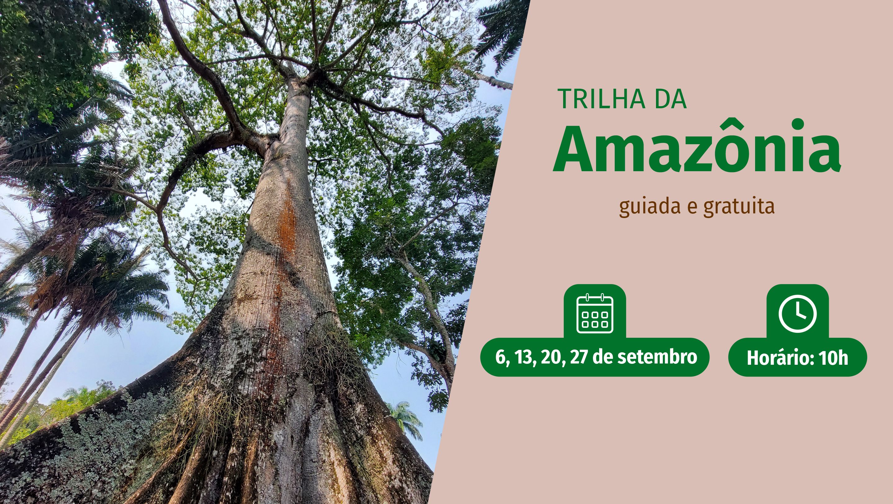 Amazon Trail is the highlight of September's Friday Trails