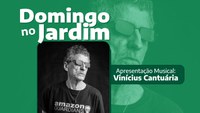 Vinicius Cantuária is the guest of Domingo no Jardim on January 14