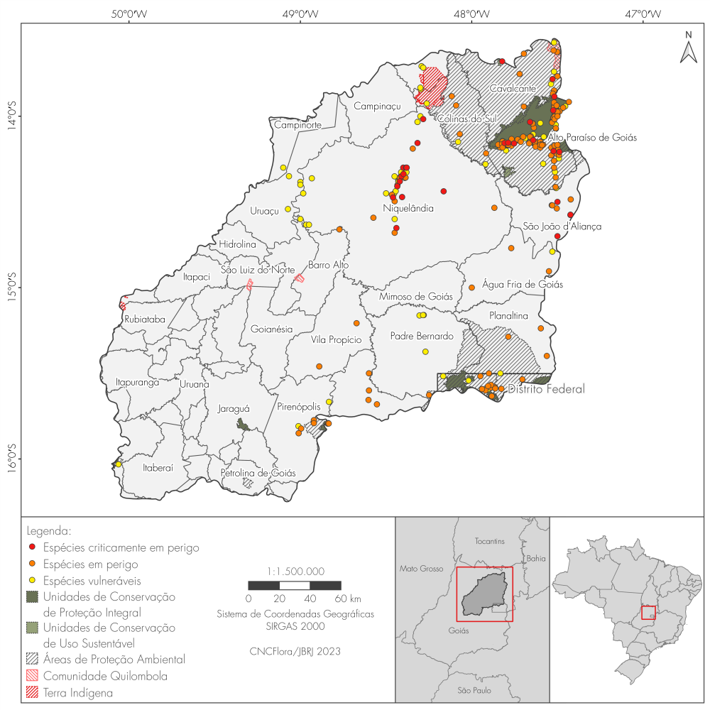 Localização PAN Bacia do Alto Tocantins