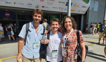 Eduardo Fernandez, Domingos Cardoso e Claudia Franca Barros representaram o JBRJ no Congresso em Madri