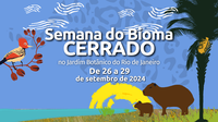 Jardim Botânico do Rio promove Semana do Bioma Cerrado de 26 a 29 de setembro