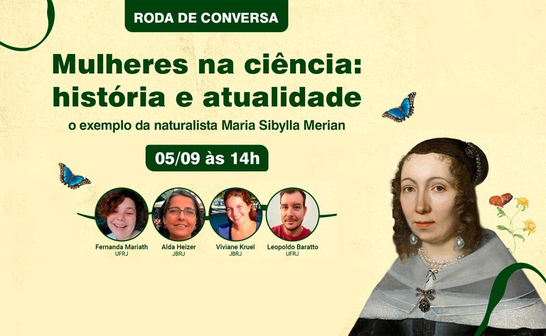 Roda de conversa Mulheres na Ciência