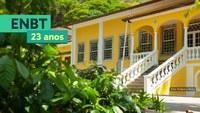 Visita guiada gratuita ao Solar da Imperatriz está na programação especial de aniversário da Escola Nacional de Botânica Tropical