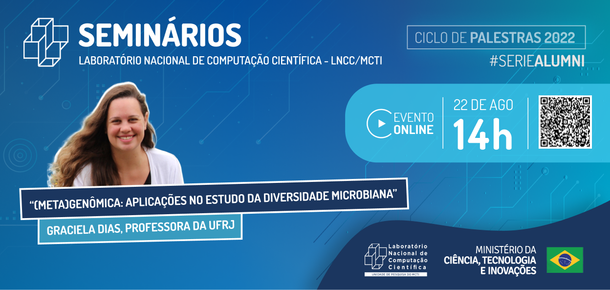 (Alumni) (Meta)genômica: aplicações no estudo da diversidade microbiana