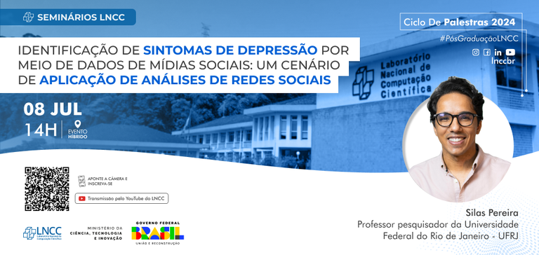 Identificação de sintomas de depressão por meio de dados de mídias sociais: um cenário de aplicação de análises de redes sociais