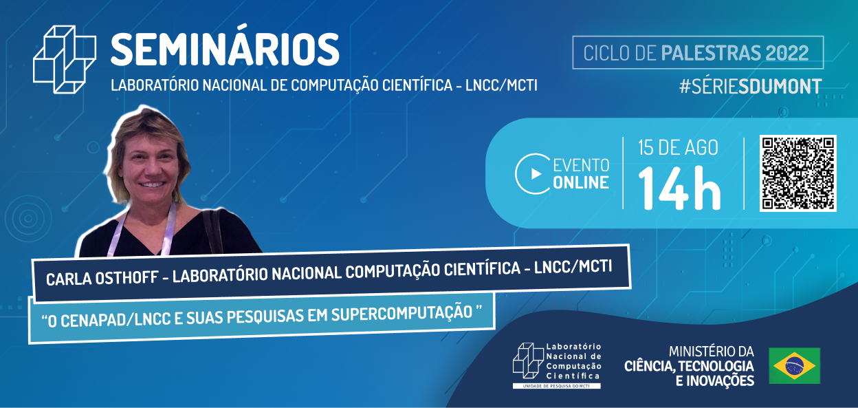 (Série SDumont) O CENAPAD/LNCC e suas pesquisas em SuperComputação