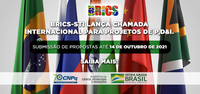 CNPq lança 5ª chamada para projetos multilaterais do BRICS 2021