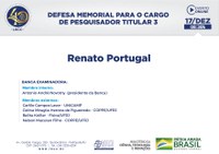 Defesa de Memorial de Renato Portugal