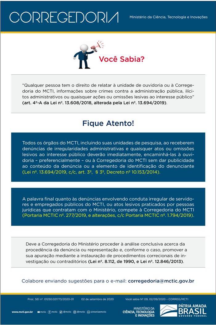 Você sabia? N° 09.1 de 02.09.2020