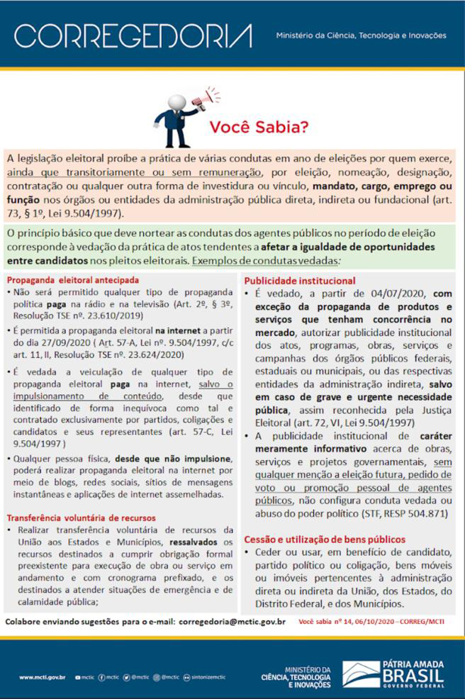 Você sabia? N° 14 de 07.10.2020