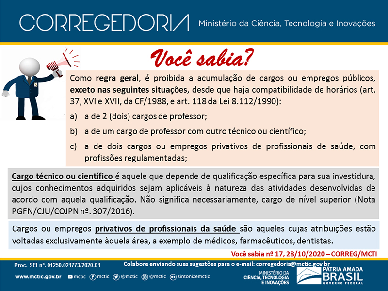 Você sabia? N° 17 de 28.10.2020