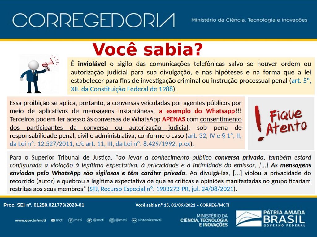 Você sabia? N° 15 de 02.09.2021