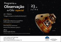 MAST promove Programa de Observação do Céu especial